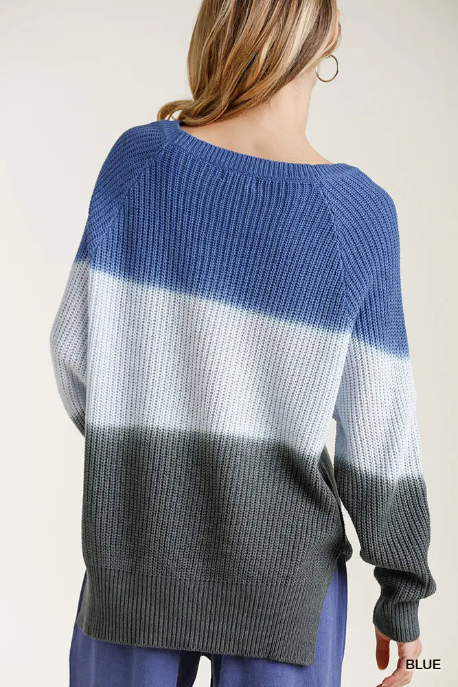 Umgee dip dyed sweater