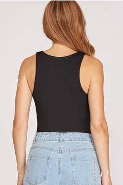 Sleeveless bodysuit