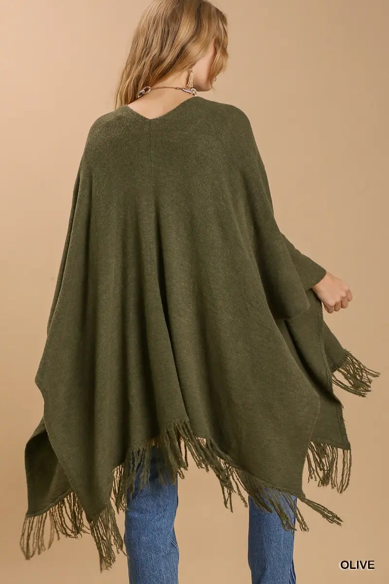 Umgee Olive shawl
