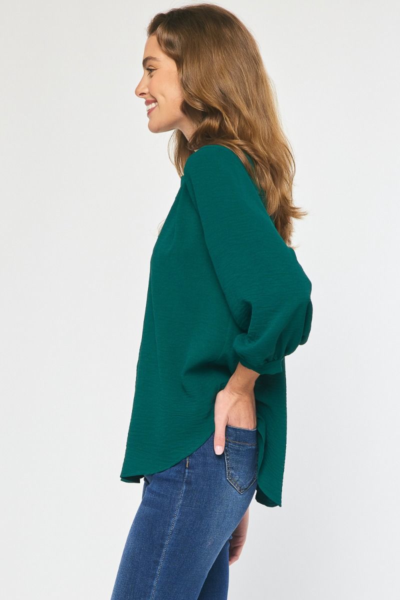 Hunter Green Top