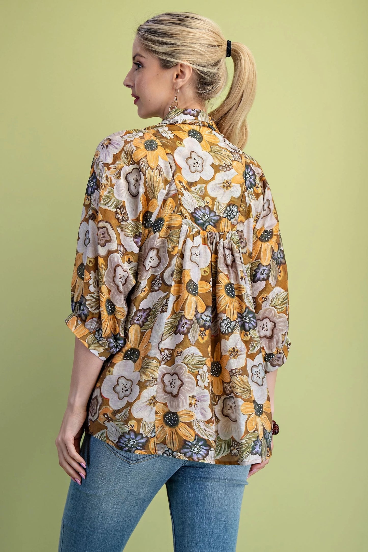 Golden Daisy top