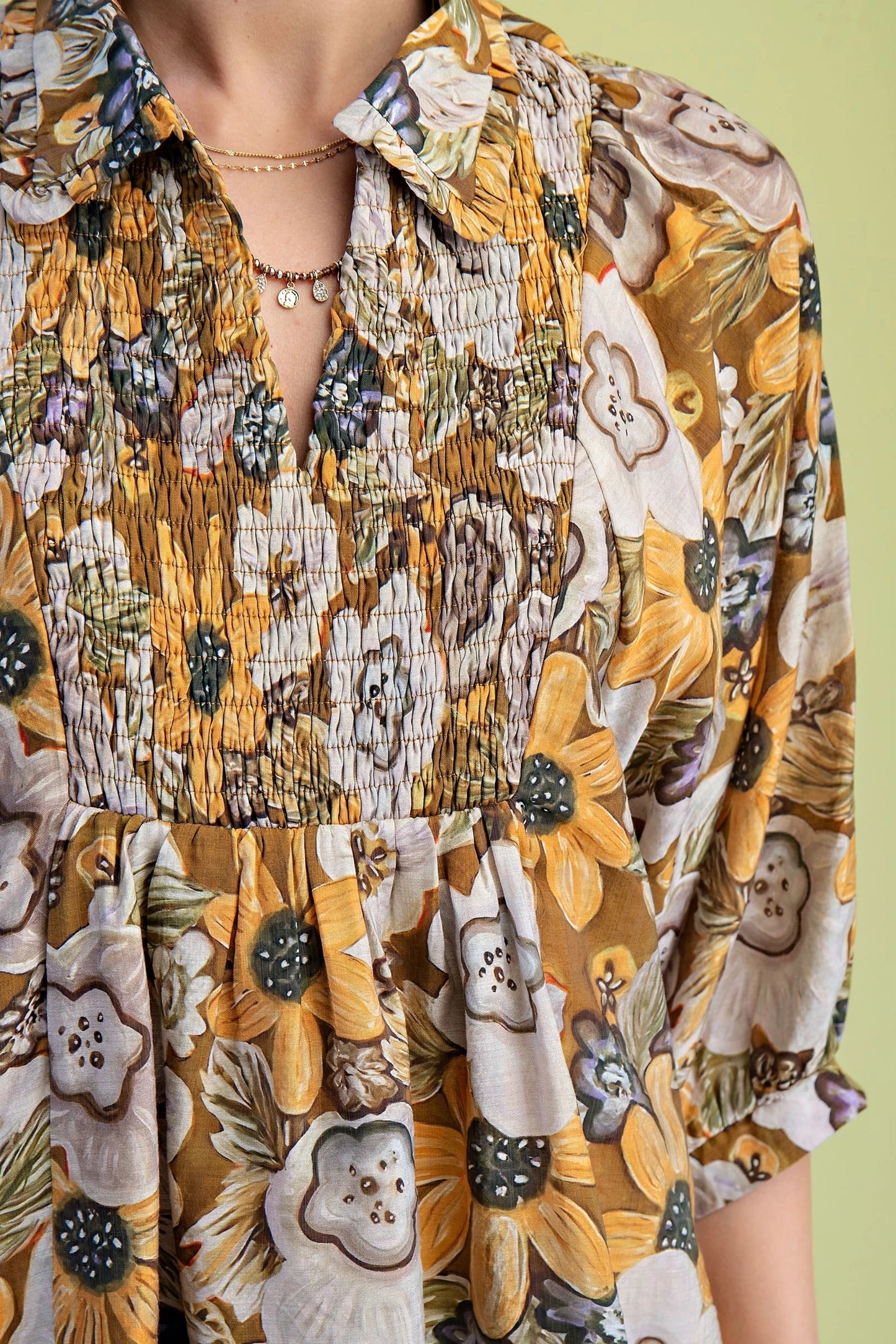 Golden Daisy top
