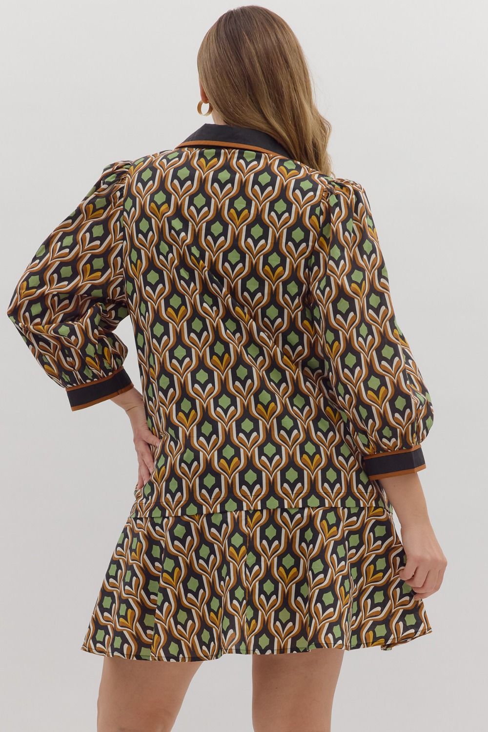 Entro Retro Bloom Cotton Dress