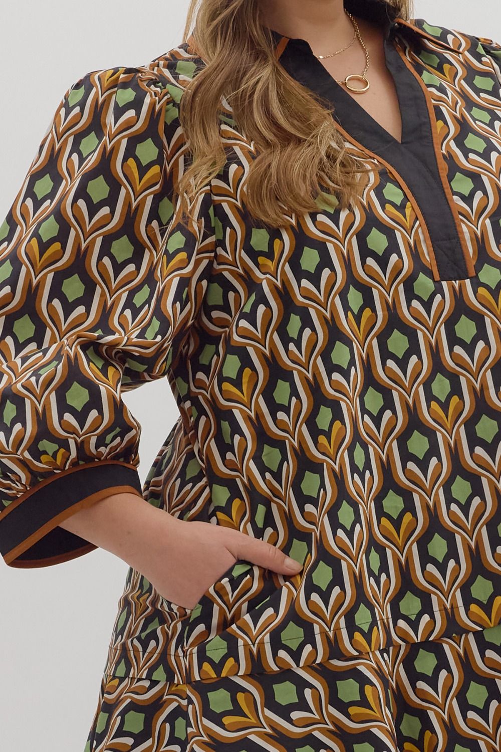 Entro Retro Bloom Cotton Dress