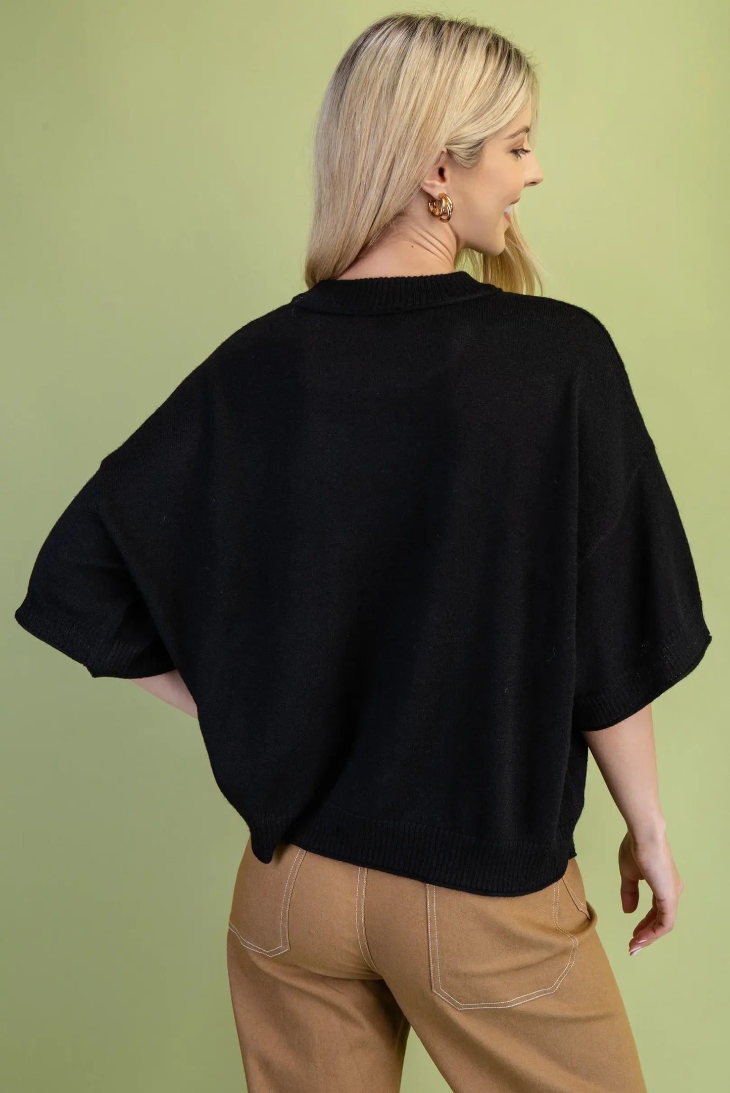 Gigio black Horse Sweater