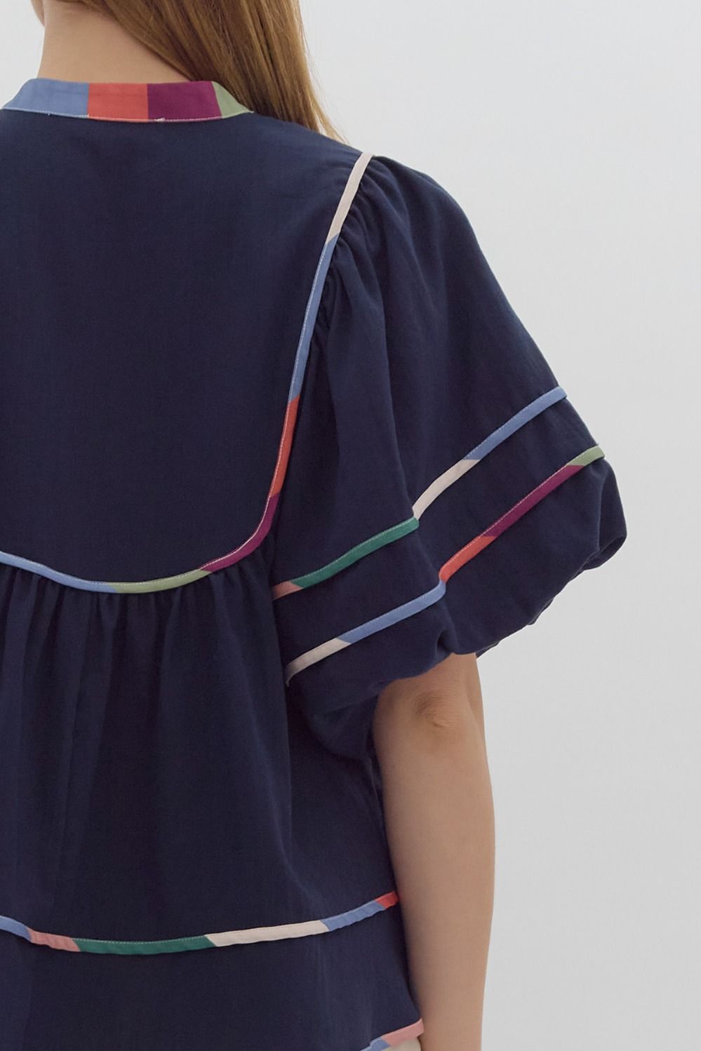 Puff sleeve top