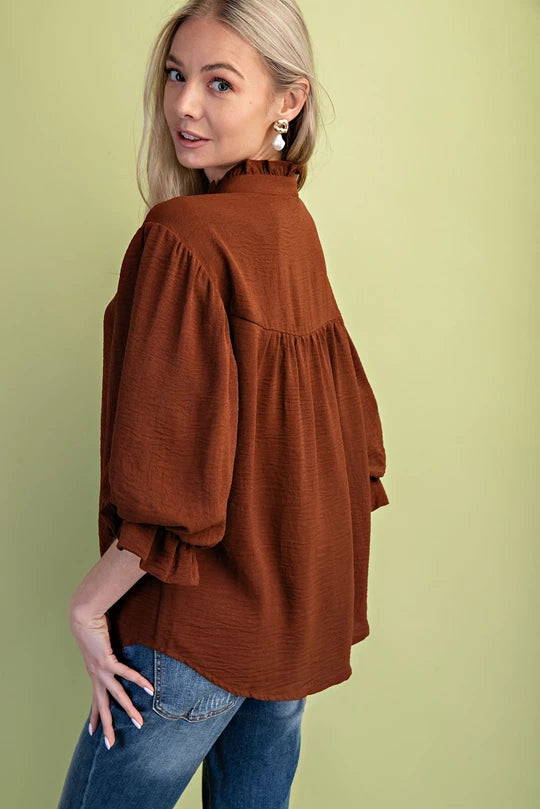 Harvest hues blouse