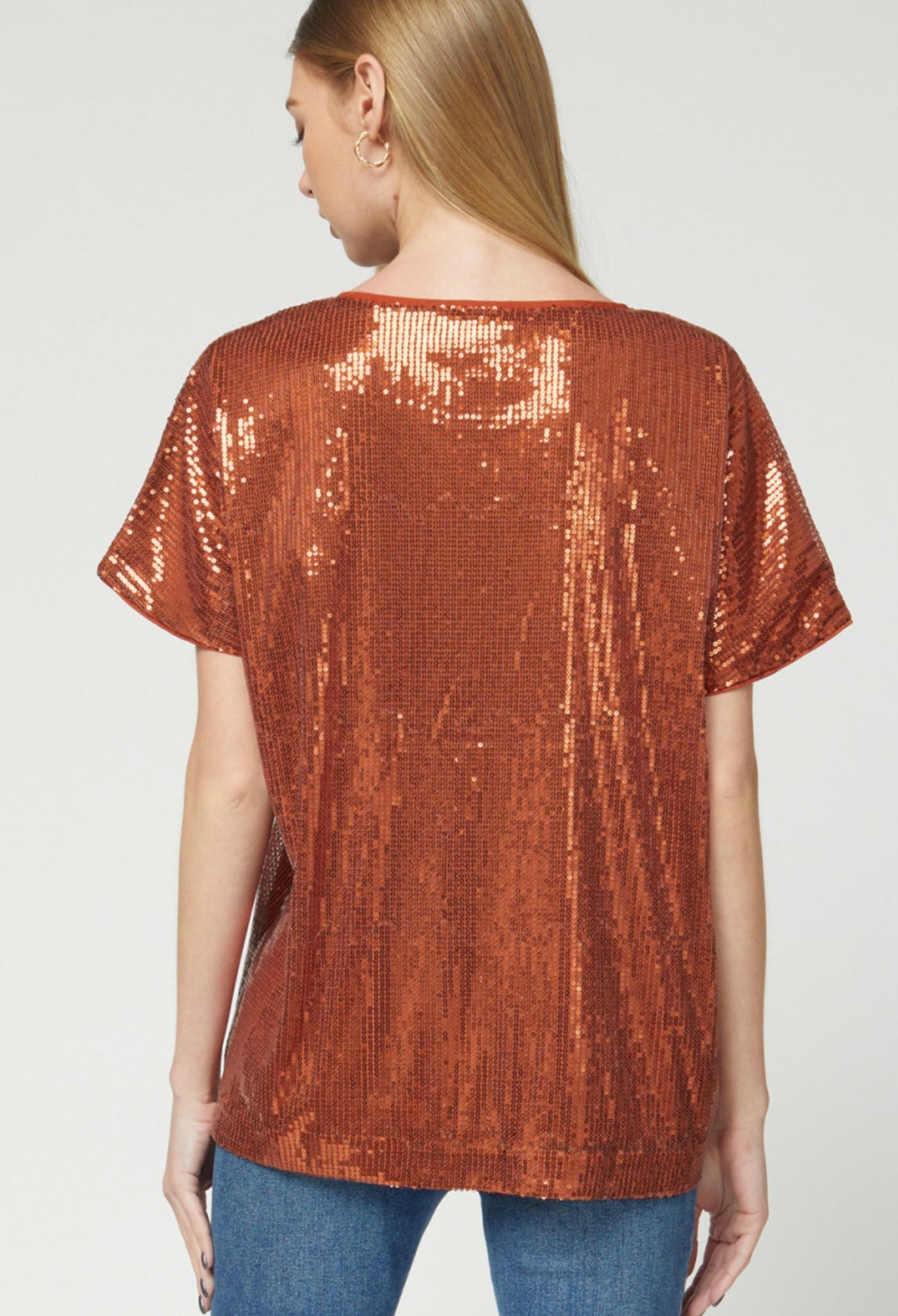 Sequined top