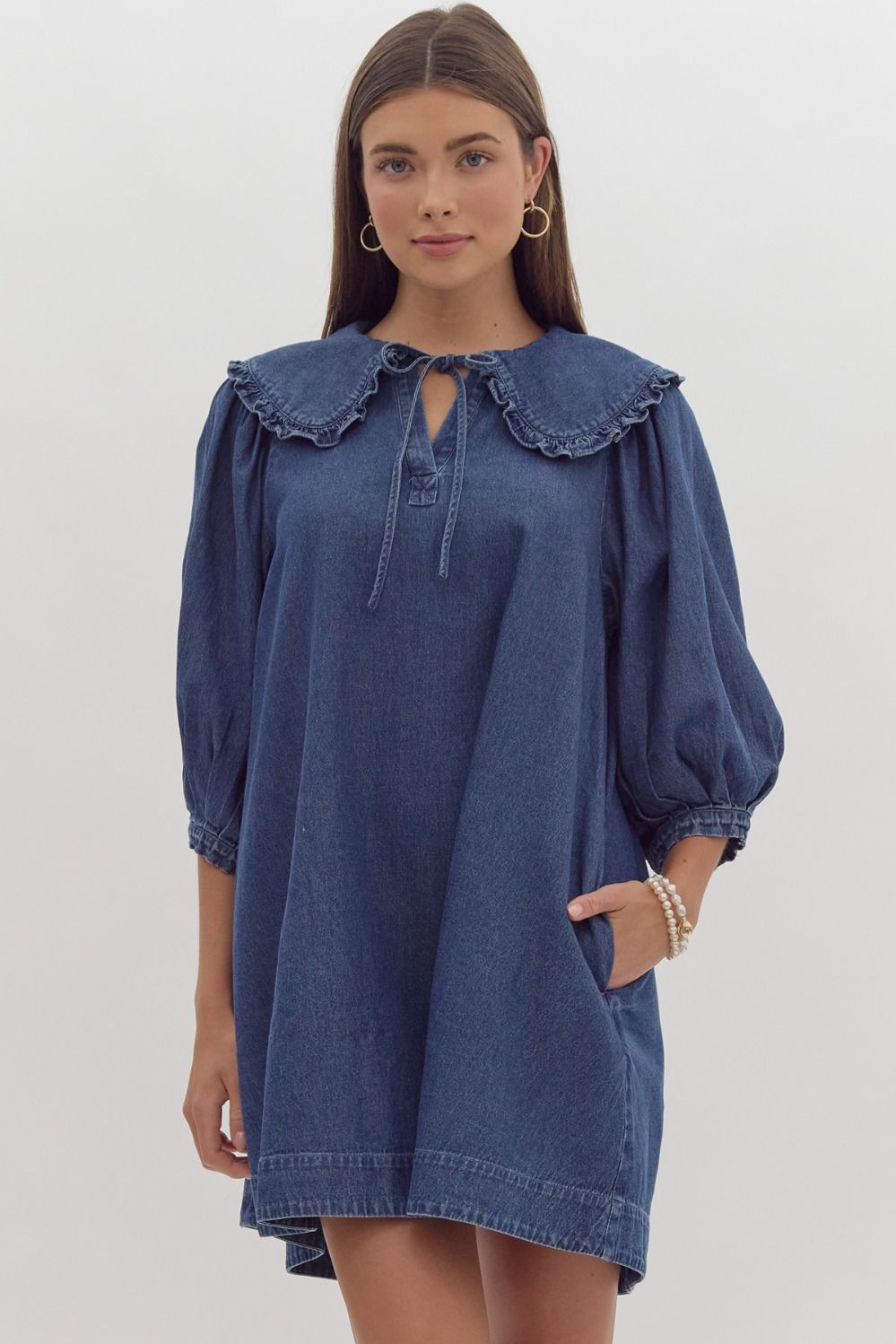 Laura denim dress