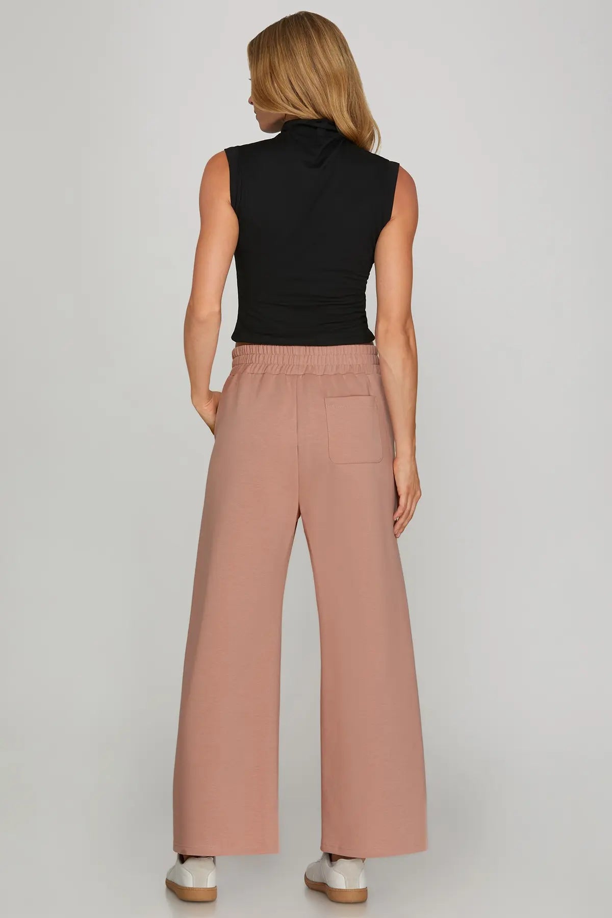 Rose athleisure pants