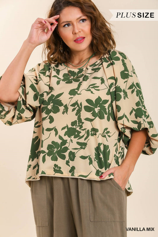 Floral blouse