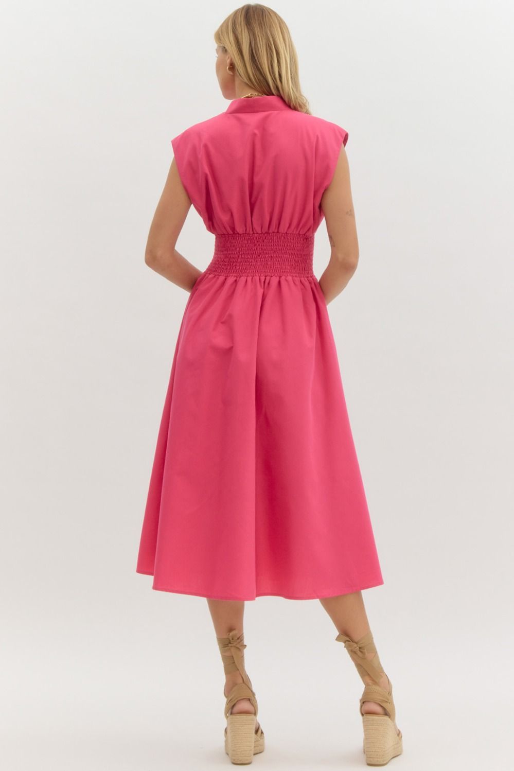 Zip me up midi dress