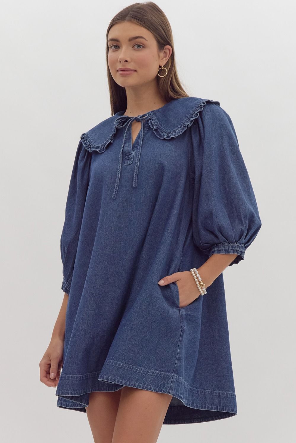 Laura denim dress