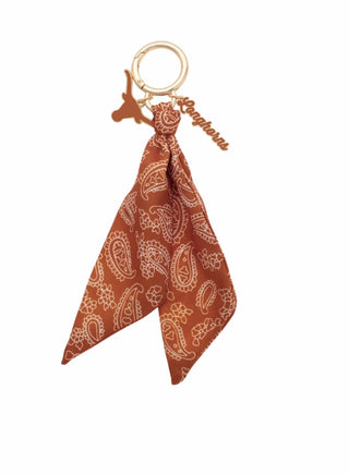 Texas Longhorns Logo Bandana Bag Charm