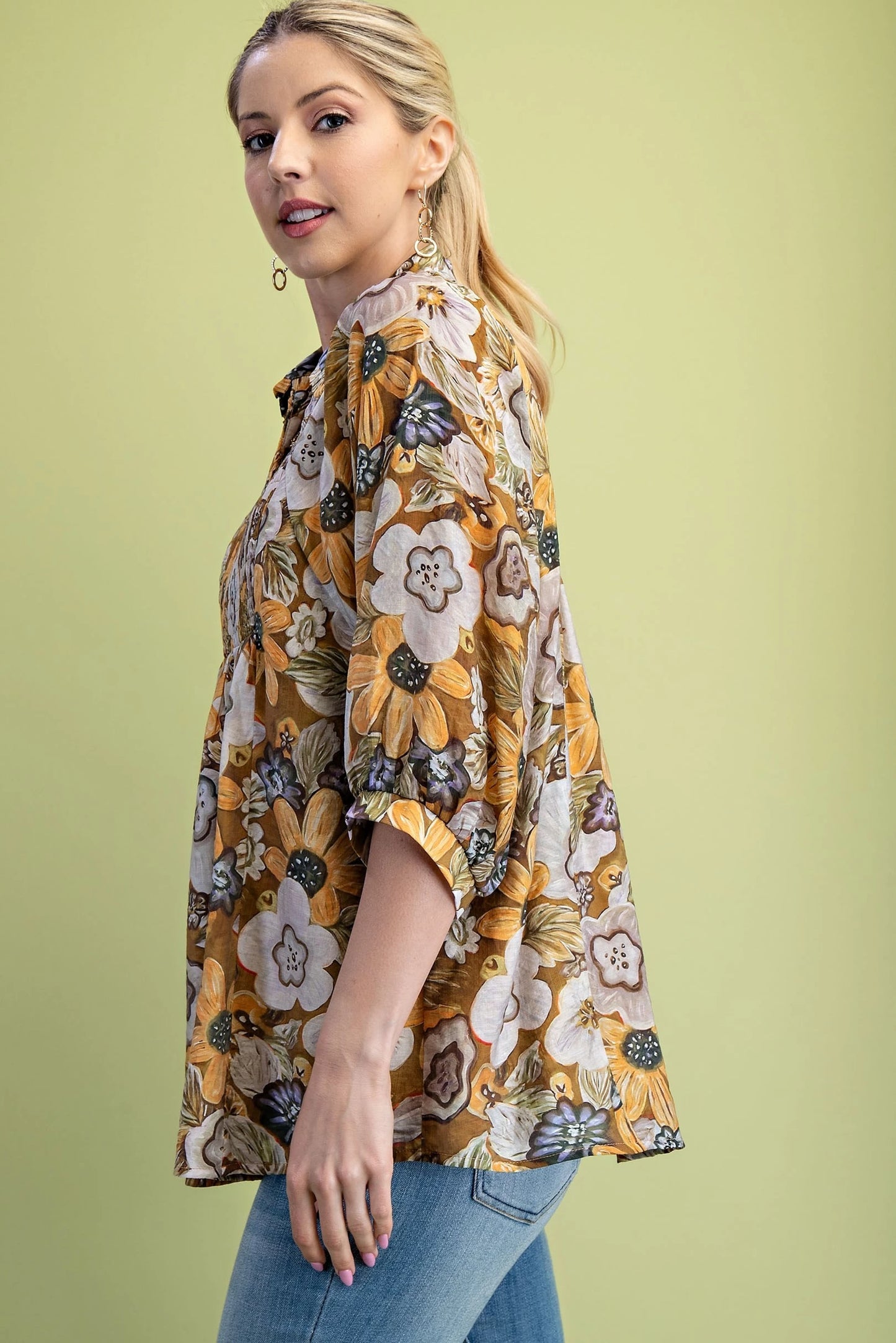 Golden Daisy top