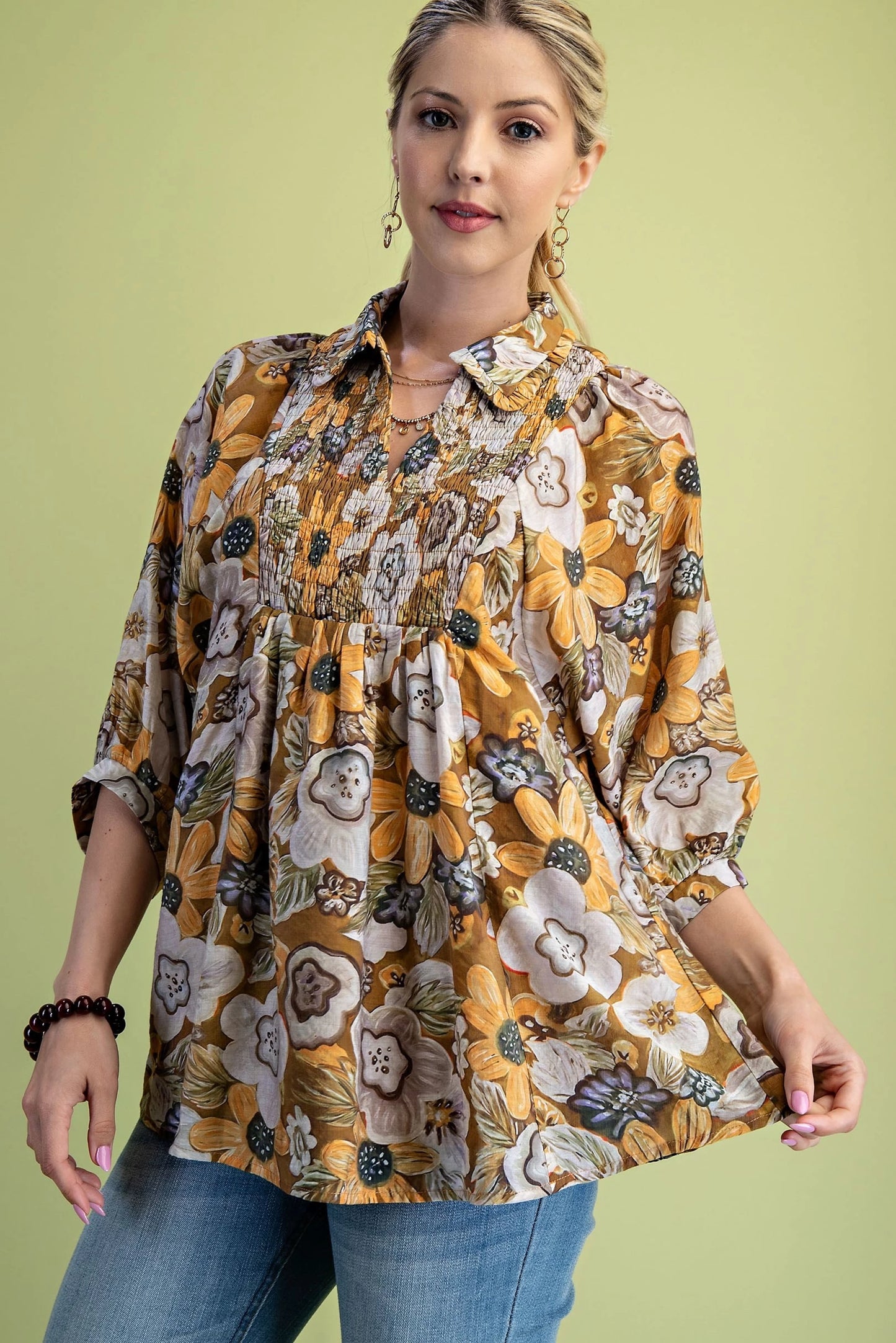 Golden Daisy top