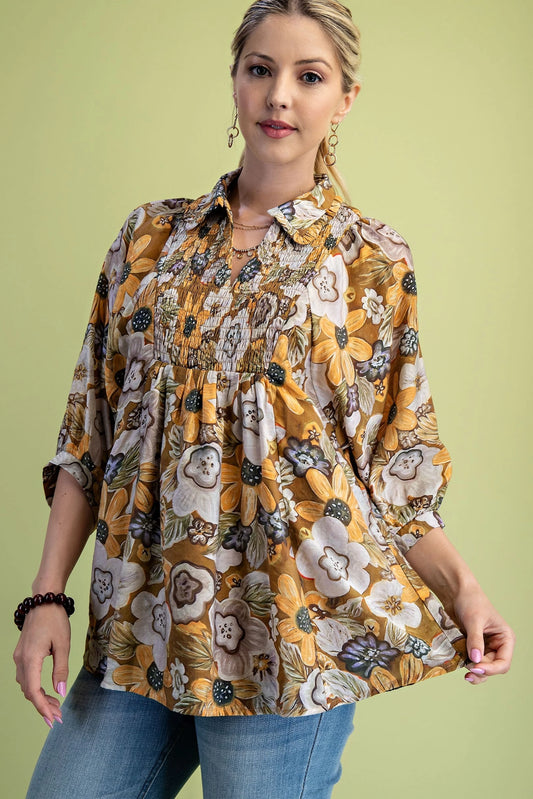 Golden Daisy top