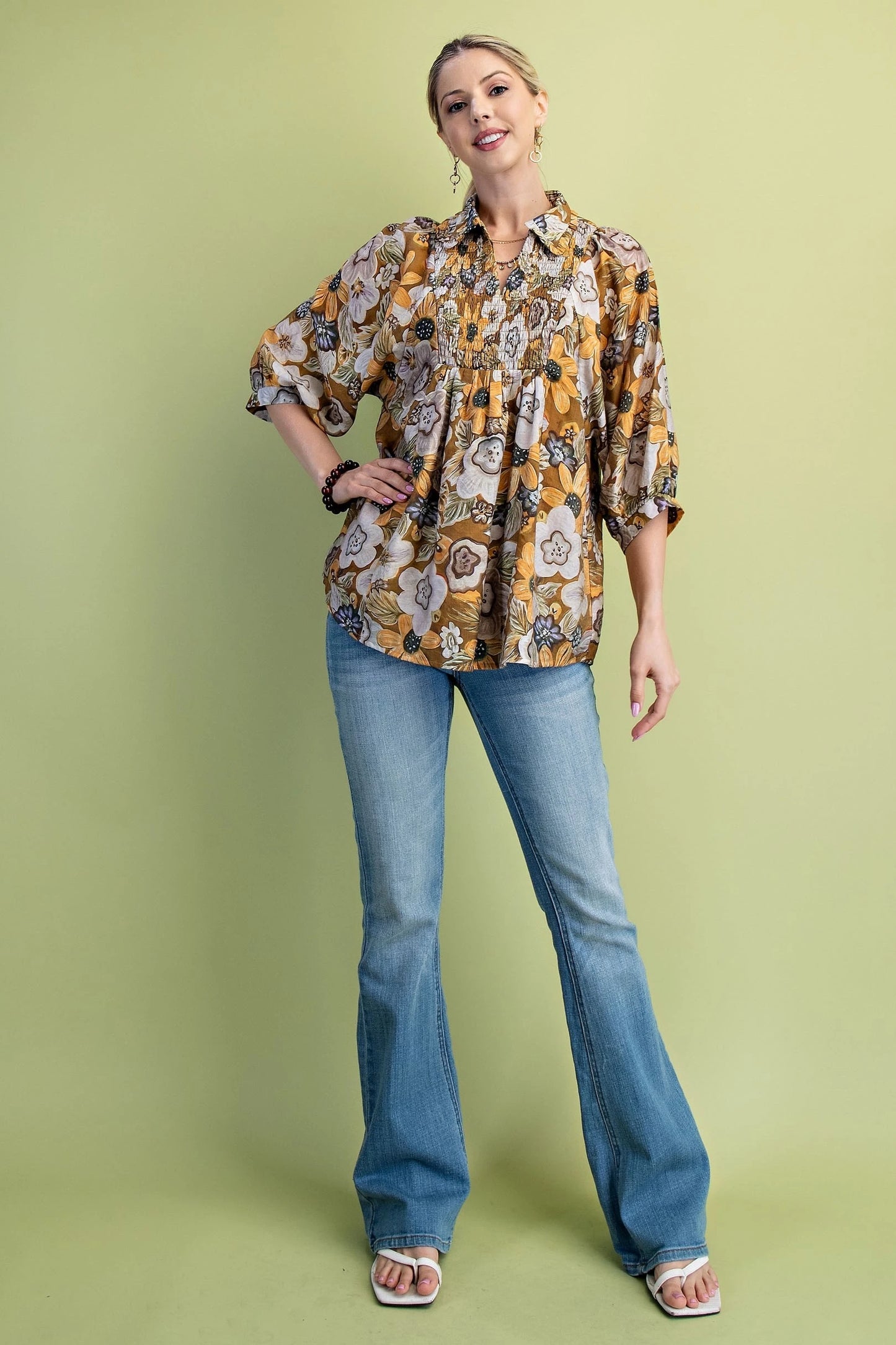 Golden Daisy top