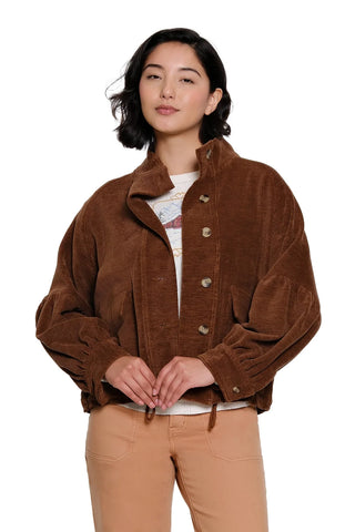 Chocolate Brown Corduroy Jacket