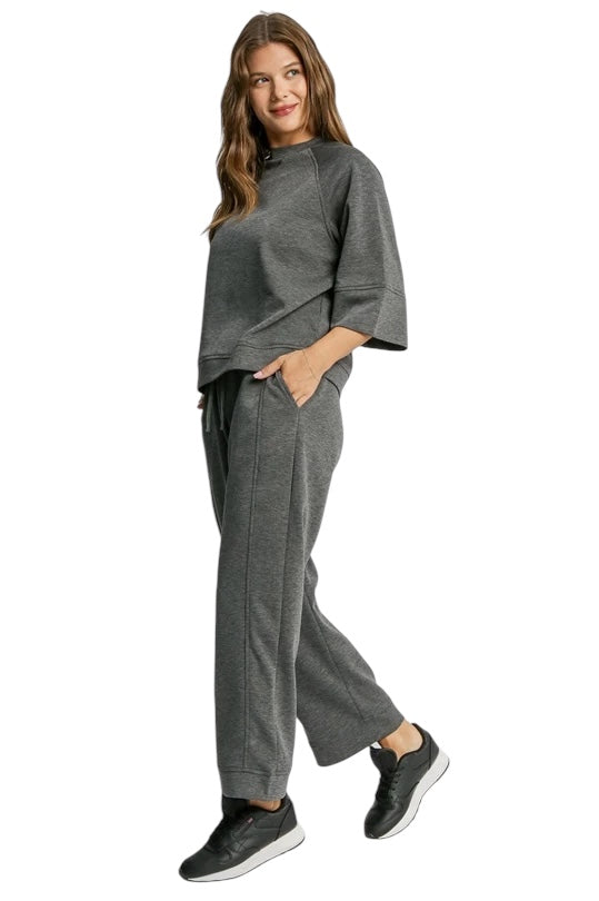 Charcoal sweat pants