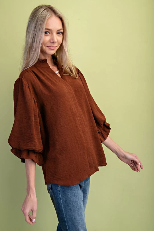 Harvest hues blouse