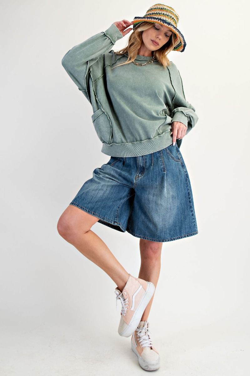 Easel green sweatshirt