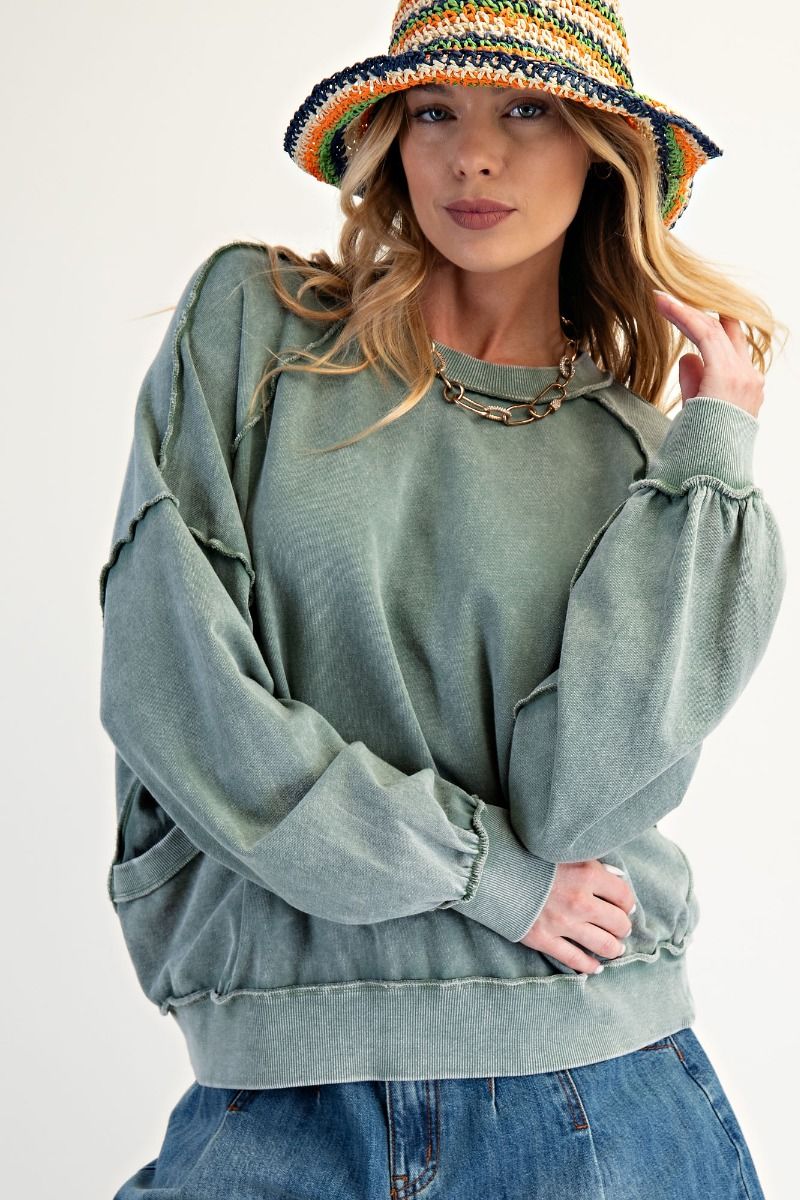 Easel green sweatshirt