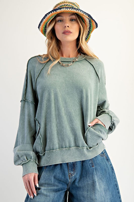 Easel green sweatshirt