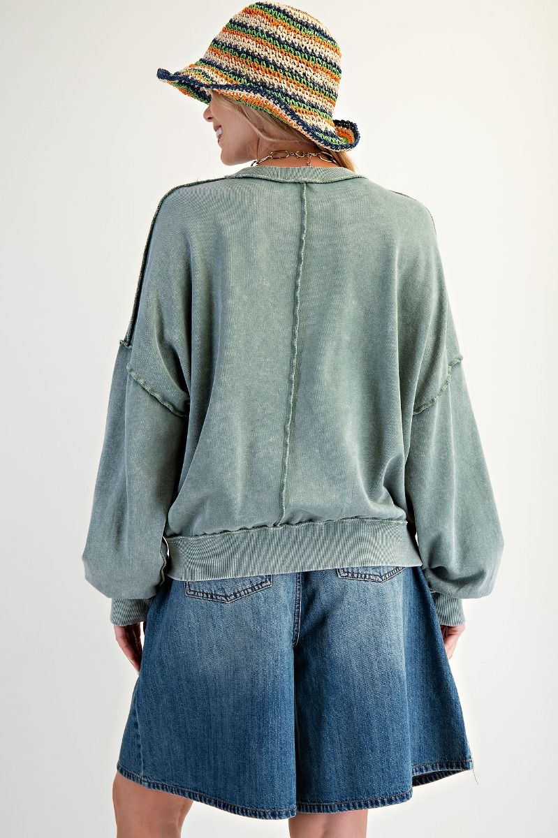 Easel green sweatshirt