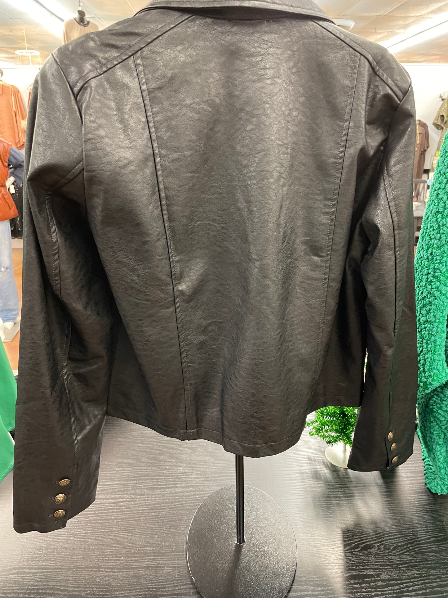 Vegan Leather Jacket