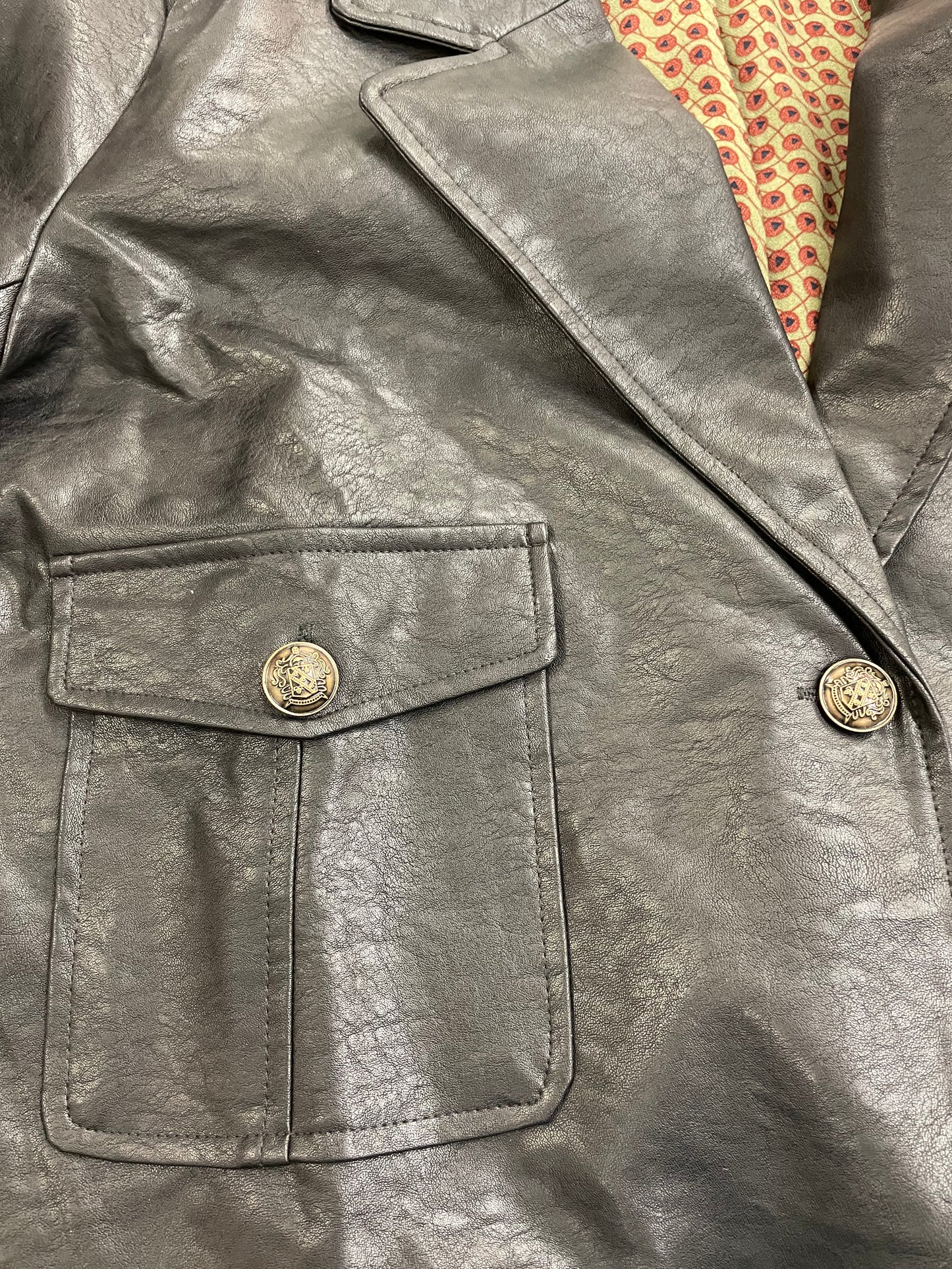 Vegan Leather Jacket
